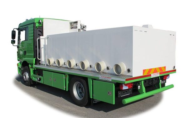 LKW-Aufbau für Lebend-Fisch-Transport