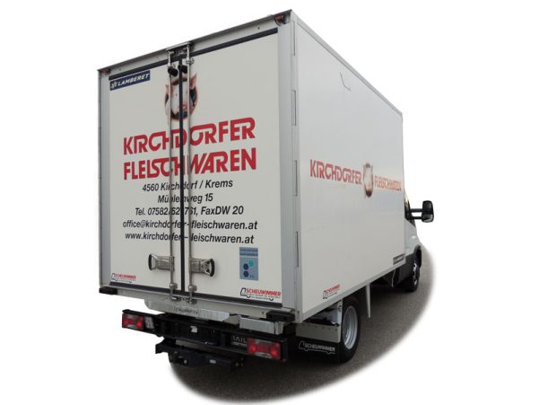 Kühlkoffer mit Hecktüren