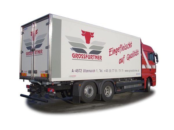 Kühlaufbau mit Thermo King Kühlaggregat