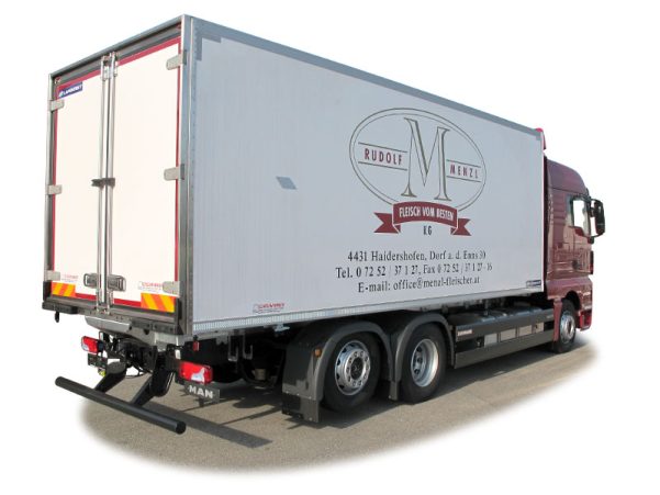 Kühlaufbau mit Hecktüren
