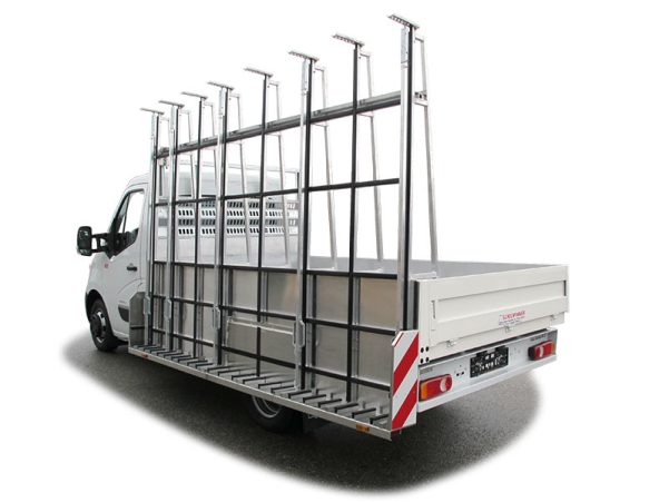 Glastransporter mit Glasreff