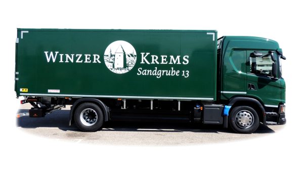 Kofferaufbau mit Ladebordwand